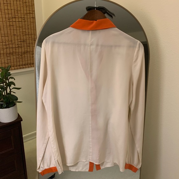 Trouvé silk button front blouse - Picture 3 of 3